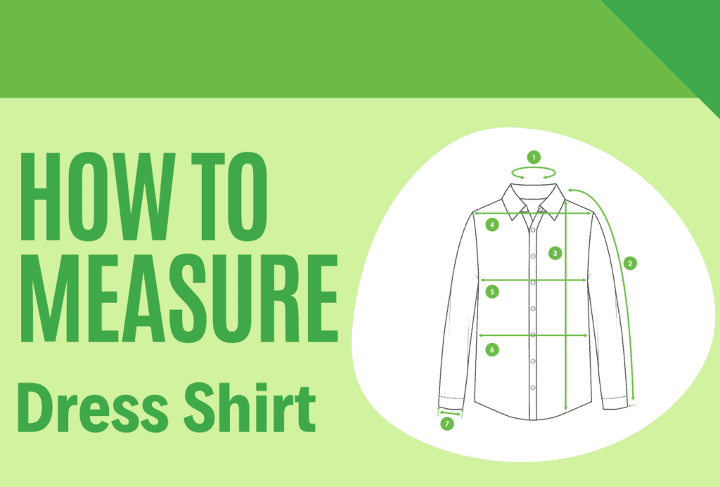 How to measure a dress shirt