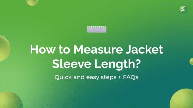 How to measure jacket sleeve length