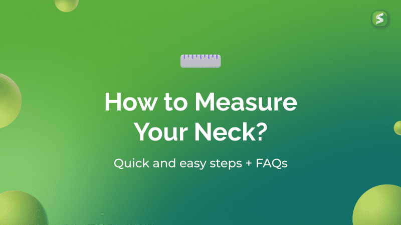How to measure neck size
