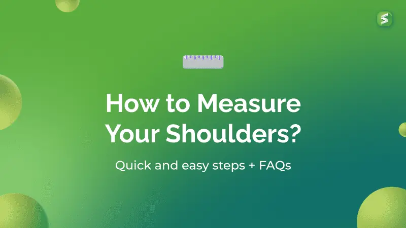 How to measure shoulders