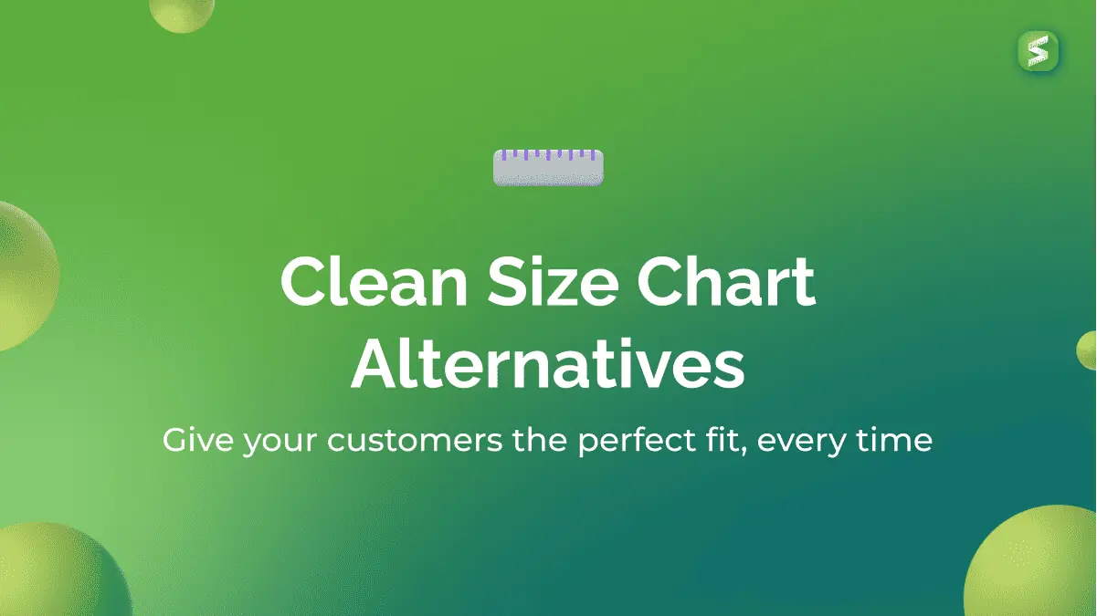 Clean Size Chart Alternatives