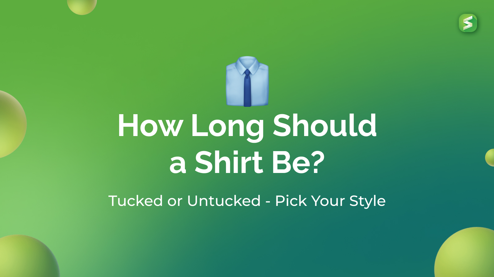 How Long Should a Shirt Be